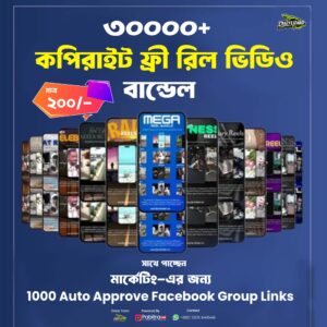 30K Copyright Free Reel with Facebook auto approve group links